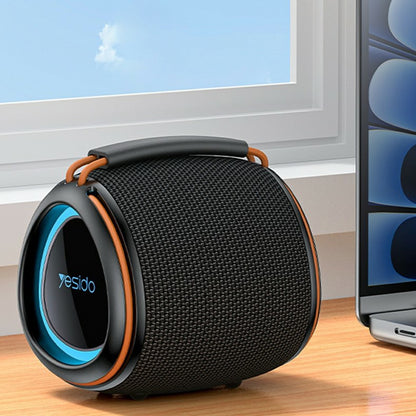 Φορητό Ηχείο Bluetooth Yesido YSW40, 8W, RGB, Μαύρο