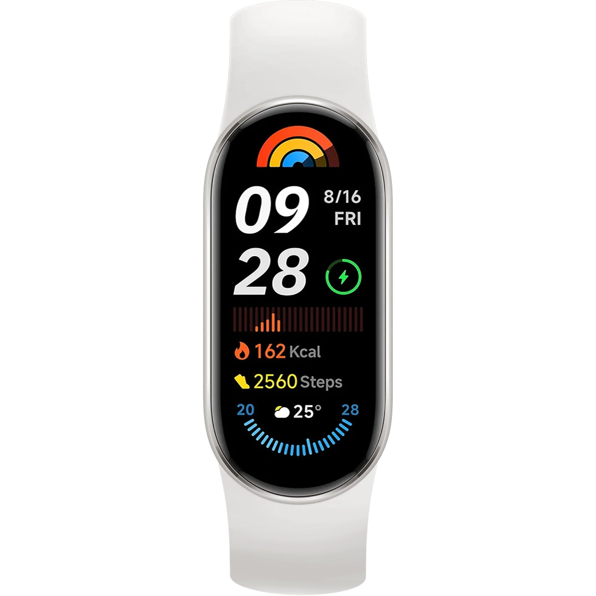 Βραχιόλι γυμναστικής Xiaomi Mi Smart Band 9, γκρι BHR8642GL 