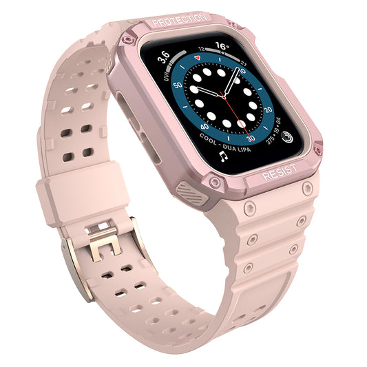 Θωρακισμένη θήκη OEM για Apple Watch 41mm / 40mm / 38mm Series, ροζ