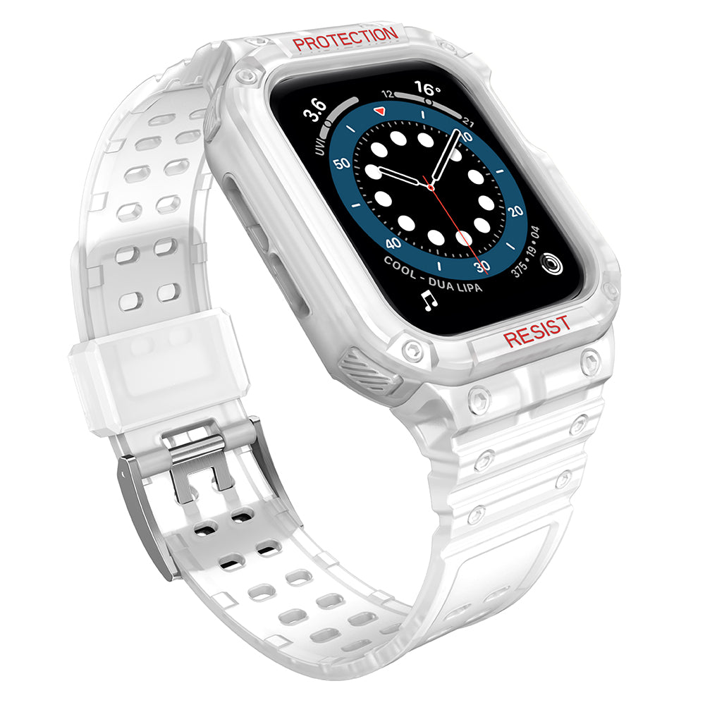 Θωρακισμένη θήκη OEM για Apple Watch 41mm / 40mm / 38mm Series, Λευκό