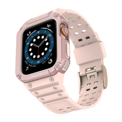 Θωρακισμένη θήκη OEM για Apple Watch 41mm / 40mm / 38mm Series, ροζ