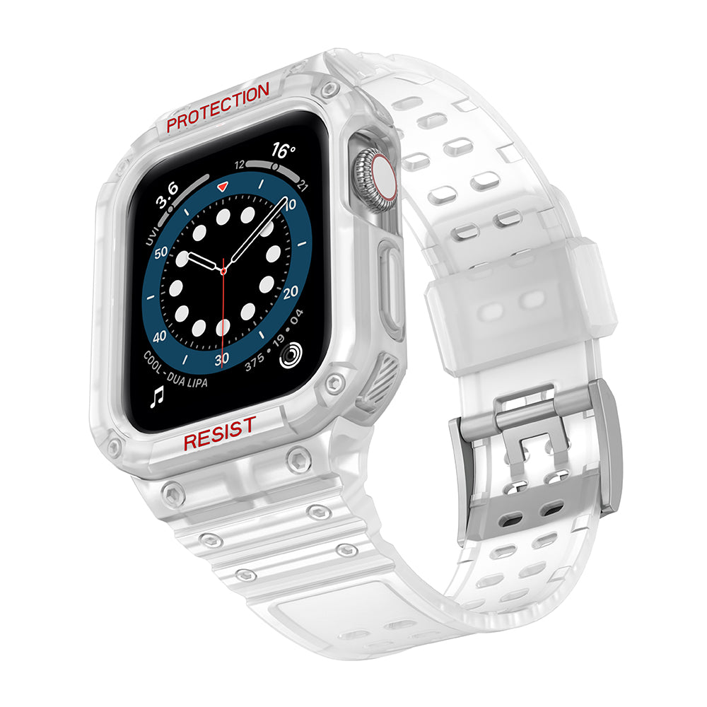 Θωρακισμένη θήκη OEM για Apple Watch 41mm / 40mm / 38mm Series, Λευκό