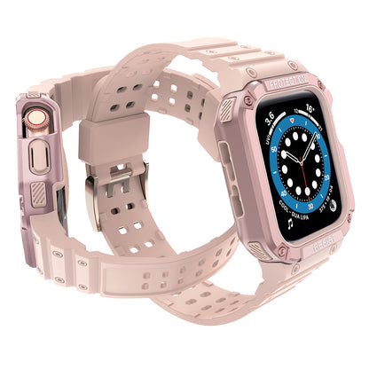 Θωρακισμένη θήκη OEM για Apple Watch 41mm / 40mm / 38mm Series, ροζ