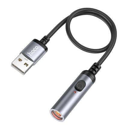 Αναπτήρας αυτοκινήτου HOCO UA30, USB-A, 30cm