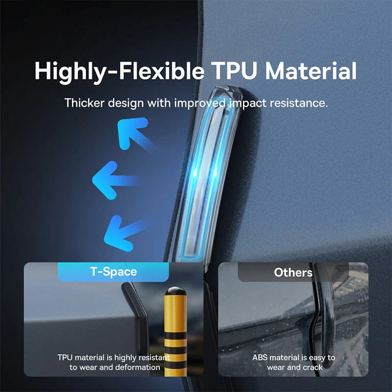 Bumper Auto Baseus για Tesla 3 / Y, Σετ 6 τεμαχίων CASS030203