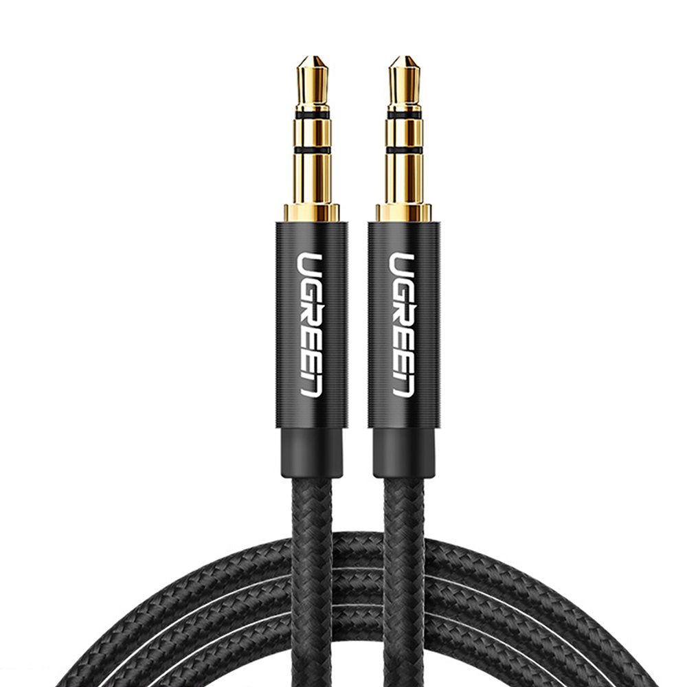 Καλώδιο Ήχου 3.5mm - 3.5mm UGREEN AV112, 1m, Μαύρο
