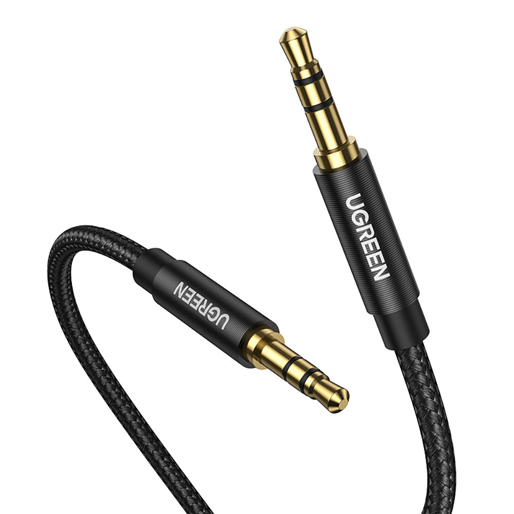 Καλώδιο Ήχου 3.5mm - 3.5mm UGREEN AV112, 1m, Μαύρο