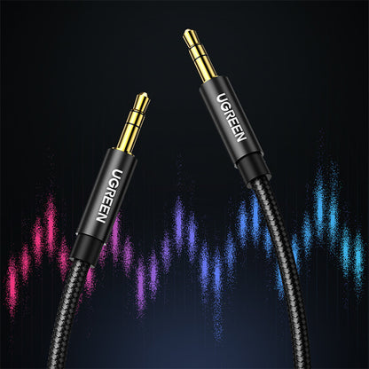 Καλώδιο Ήχου 3.5mm - 3.5mm UGREEN AV112, 1m, Μαύρο
