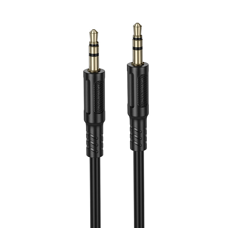 Audio Cable 3.5mm - 3.5mm Borofone BL25 Nice, 1m, Black