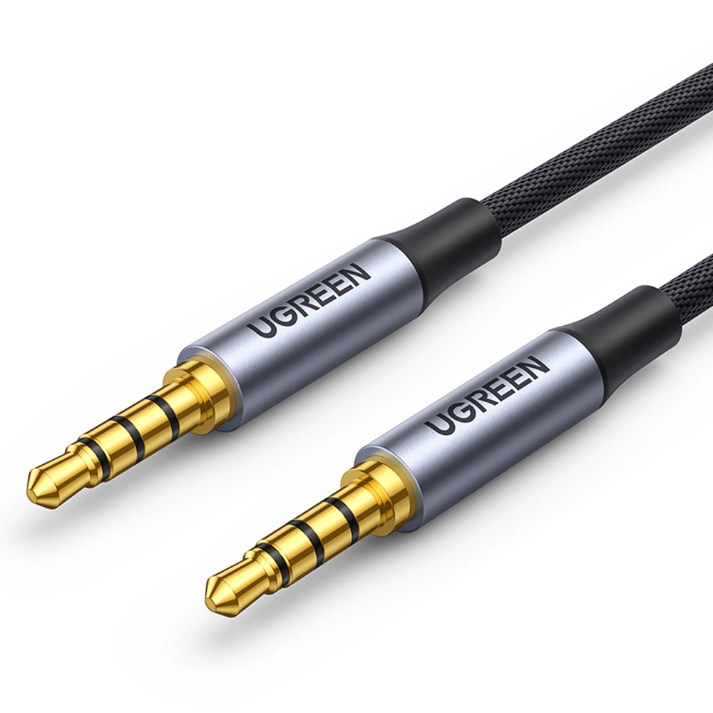 Καλώδιο ήχου 3,5mm - 3,5mm UGREEN AV183, 1,5μ, Μαύρο