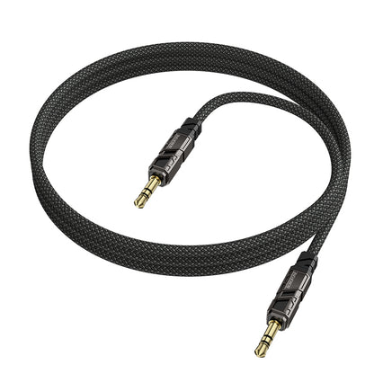 Καλώδιο Ήχου 3.5mm - 3.5mm Borofone BL22 Dignity, 1m, Μαύρο