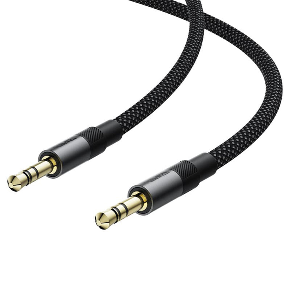 Audio Cable 3.5mm - 3.5mm Acefast J10, 1m, Black