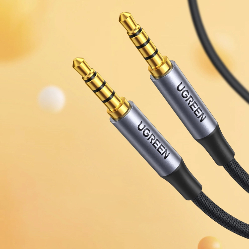 Καλώδιο ήχου 3,5mm - 3,5mm UGREEN AV183, 1,5μ, Μαύρο
