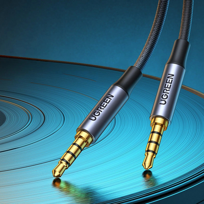 Καλώδιο ήχου 3,5mm - 3,5mm UGREEN AV183, 1,5μ, Μαύρο