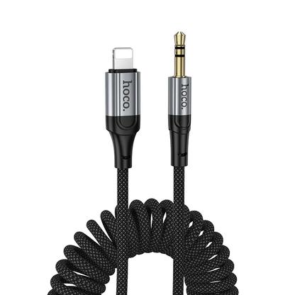 Lightning Audio Cable - 3.5mm HOCO UPA33A, 1.5m, Black