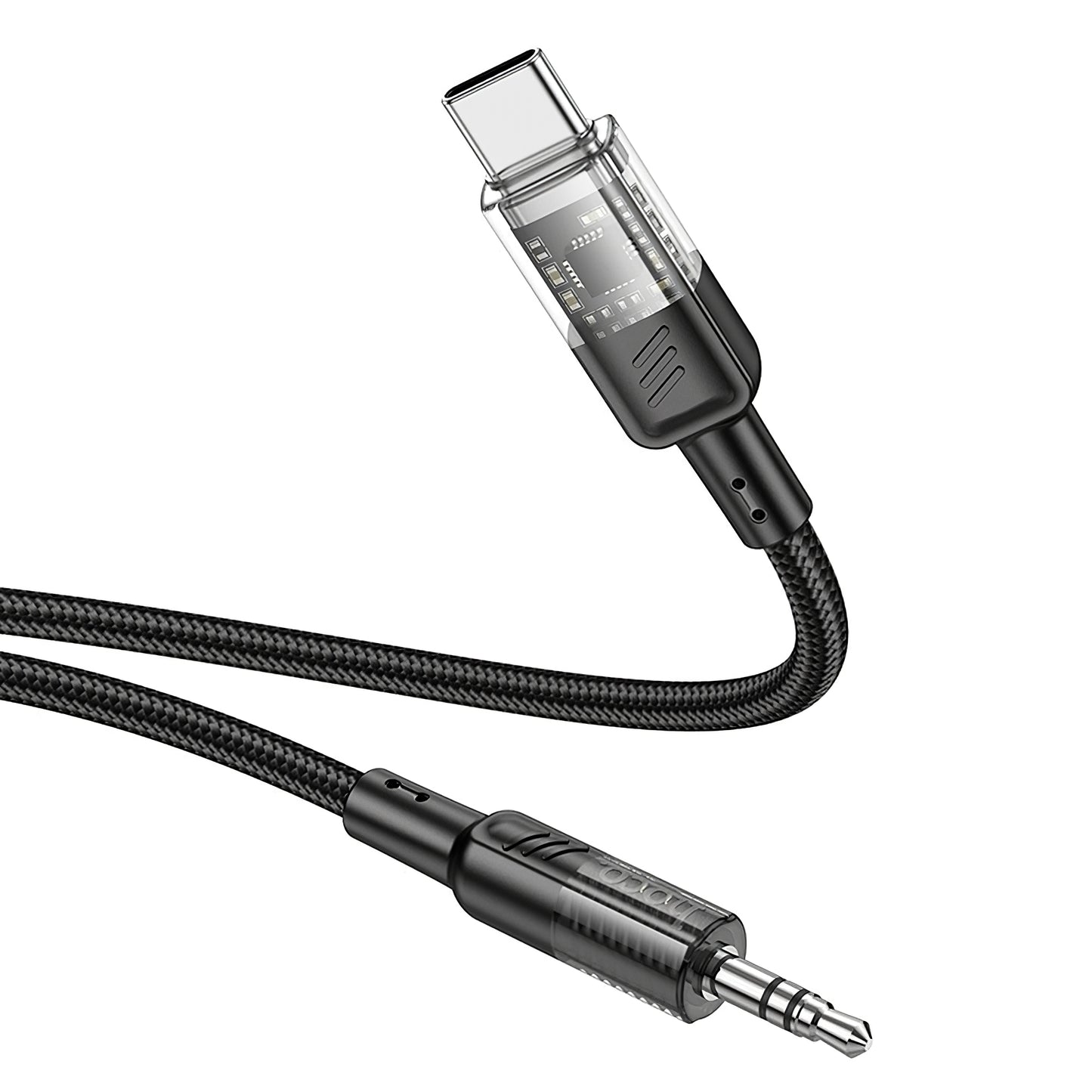 Καλώδιο Ήχου USB-C - 3.5mm HOCO UPA27, 1.2m, Μαύρο