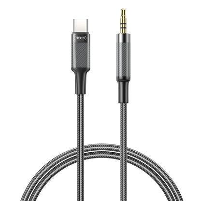 Καλώδιο Ήχου USB-C - 3.5mm XO Design NB-R279B, 1m, Μαύρο
