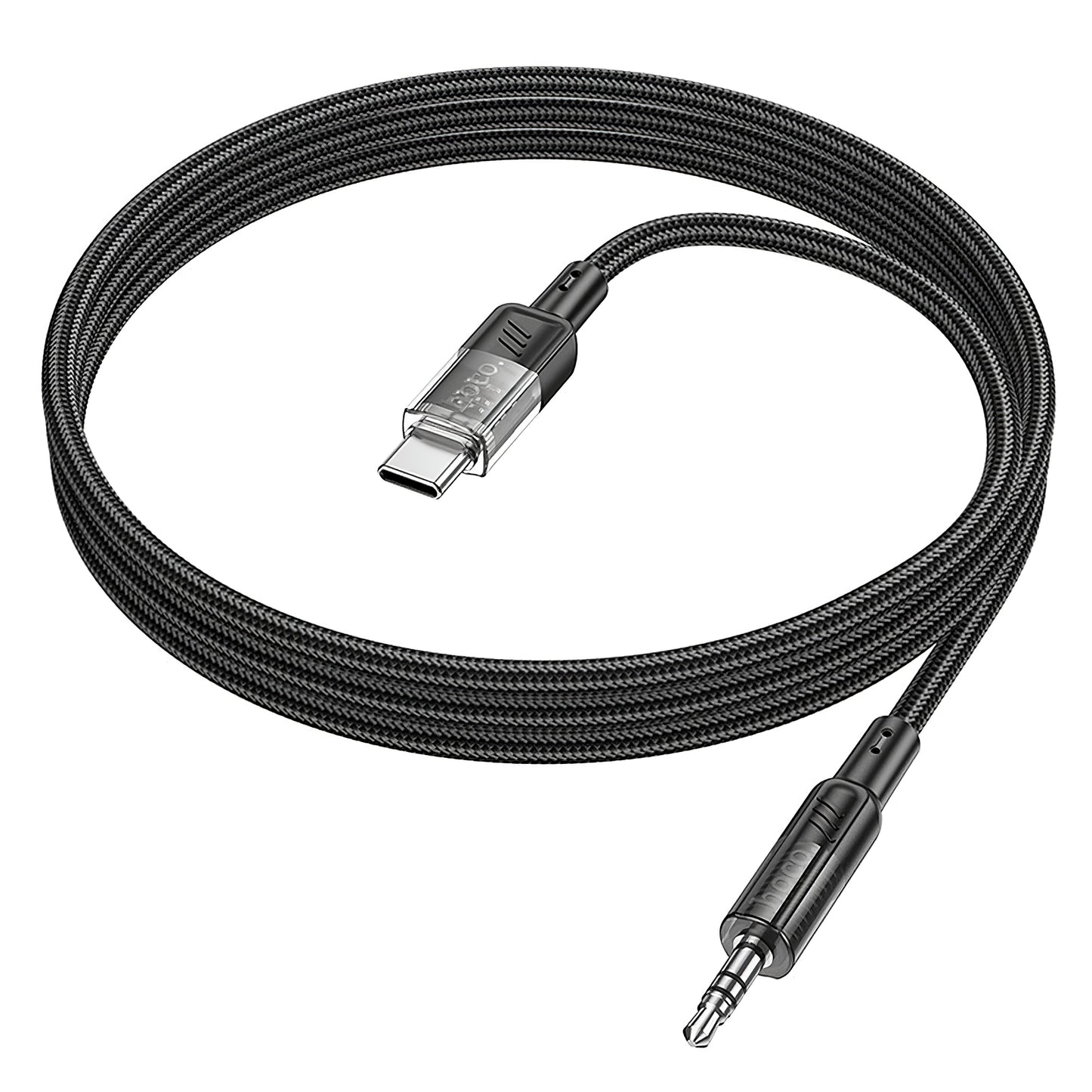 Καλώδιο Ήχου USB-C - 3.5mm HOCO UPA27, 1.2m, Μαύρο