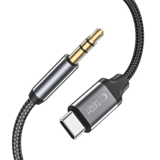 Καλώδιο Ήχου USB-C - 3.5mm Tech-Protect Ultraboost, 1m, Μαύρο
