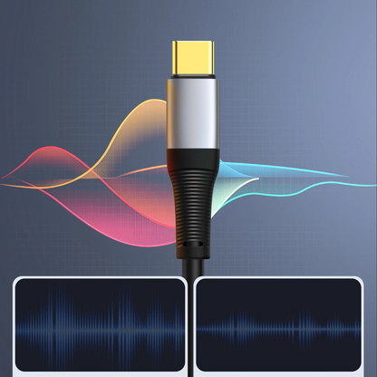 Καλώδιο Ήχου USB-C - 3.5mm Orico AXC-02, 0.20m, Μαύρο
