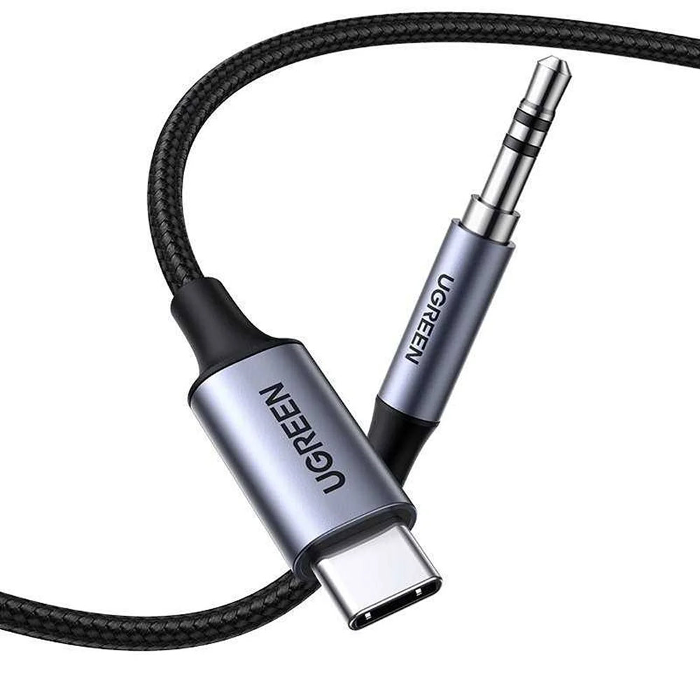 Καλώδιο Ήχου USB-C - 3.5mm UGREEN CM450 (20192), 1μ, Γκρι