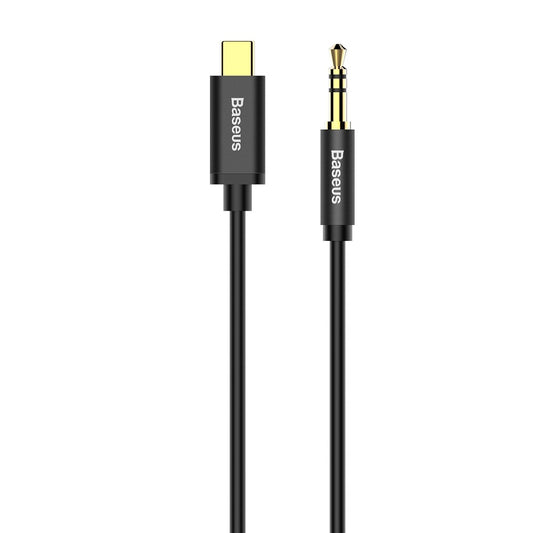 Καλώδιο ήχου USB-C - 3.5mm Baseus Yiven Yiven M01, 1.2m, Μαύρο CAM01-01