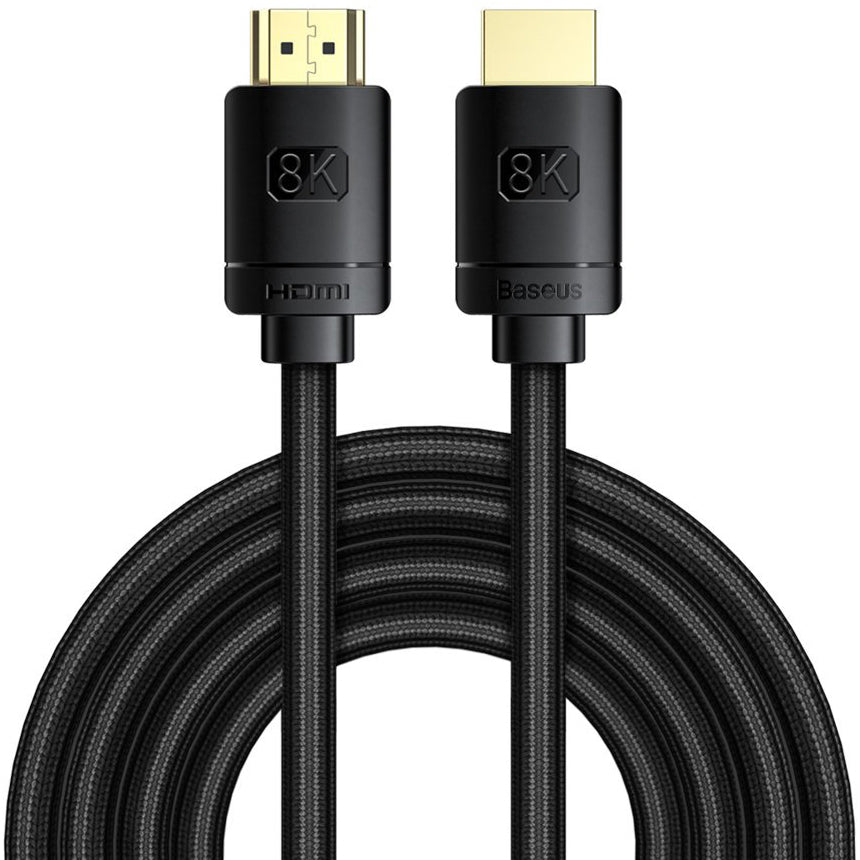 Καλώδιο Βίντεο Baseus High Definition Series, HDMI - HDMI, 8K, 3m, Μαύρο CAKGQ-L01