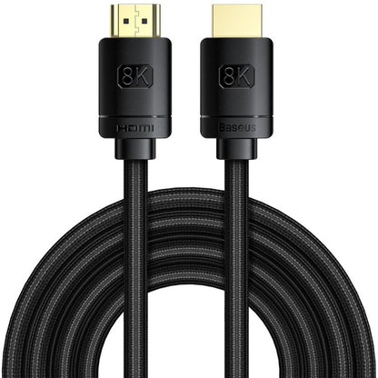 Καλώδιο Βίντεο Baseus High Definition Series, HDMI - HDMI, 8K, 3m, Μαύρο CAKGQ-L01