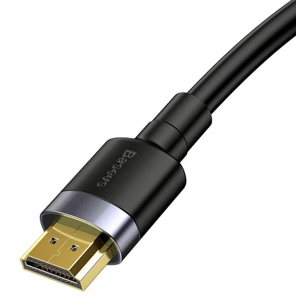 Καλώδιο βίντεο Baseus, HDMI - HDMI, 4K, 1m, μαύρο CADKLF-E01 