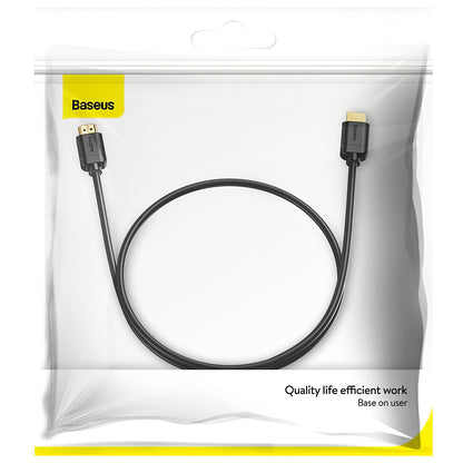 Καλώδιο βίντεο Baseus, HDMI - HDMI, 4K, 2m, μαύρο CAKGQ-B01