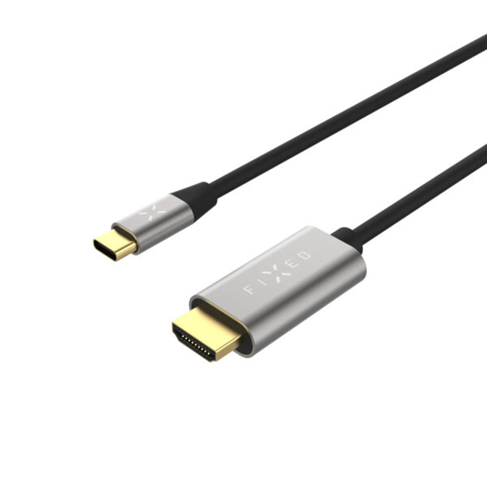 Καλώδιο Ήχου και Βίντεο USB-C - HDMI Fixed, 2m, Γκρι