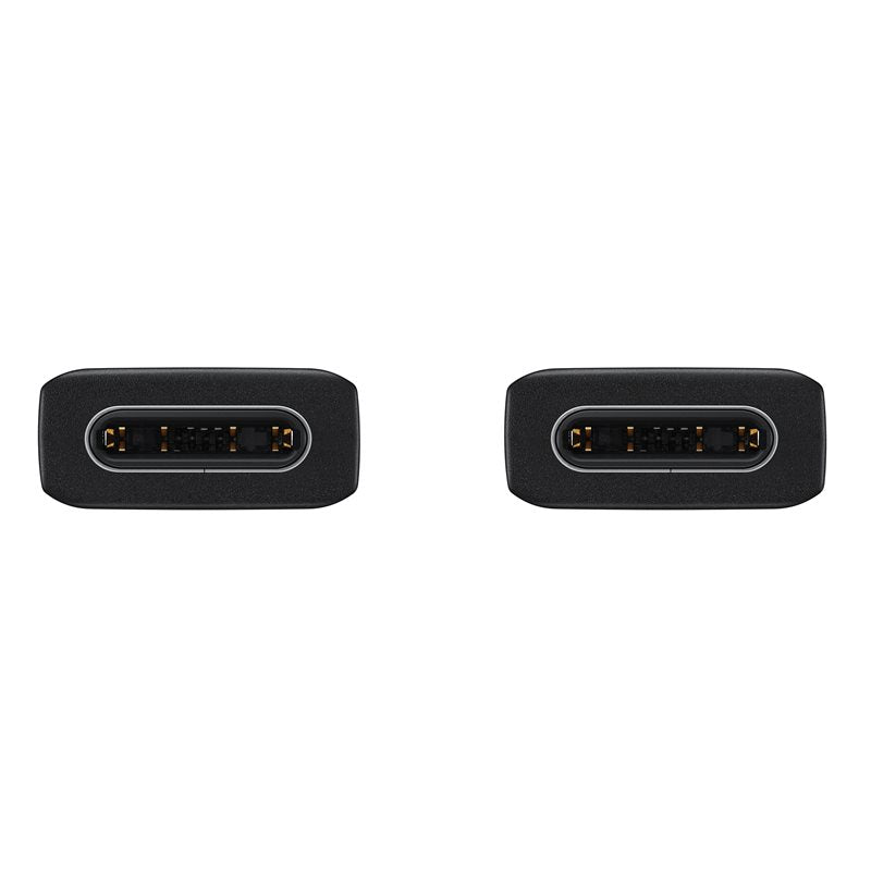 Καλώδιο δεδομένων και φόρτισης USB-C - USB-C Samsung EP-DA705, 25W, 1m, μαύρο EP-DA705BBEGWWWW