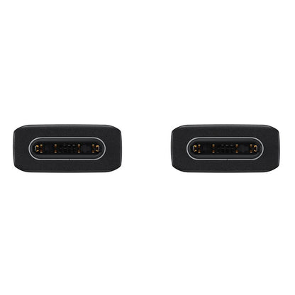 Καλώδιο δεδομένων και φόρτισης USB-C - USB-C Samsung EP-DA705, 25W, 1m, μαύρο EP-DA705BBEGWWWW