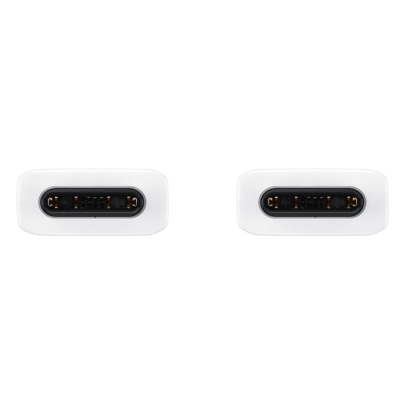 Καλώδιο δεδομένων και φόρτισης USB-C - USB-C Samsung EP-DA705, 25W, 1m, λευκό EP-DA705BWEGWWWW