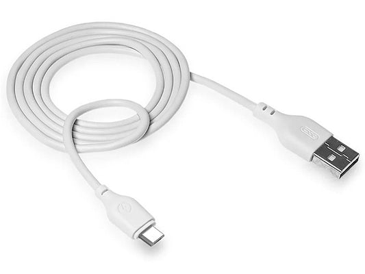 Καλώδιο Δεδομένων και Φόρτισης USB-A - microUSB XO Design NB103, 18W, 2m, Λευκό