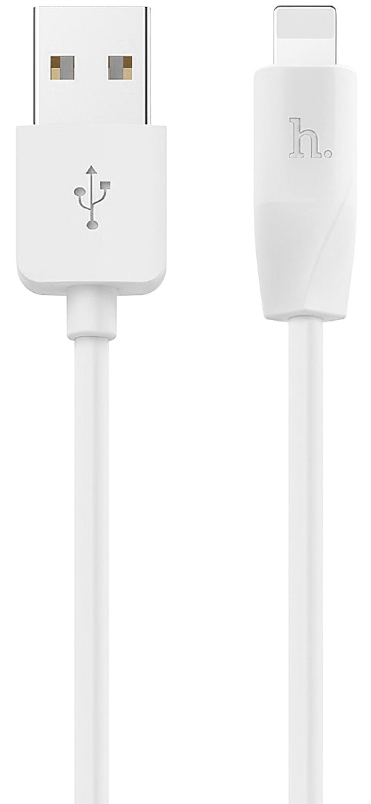 Καλώδιο δεδομένων και φόρτισης USB-A - Lightning HOCO Rapid X1, 18W, 3m, Λευκό