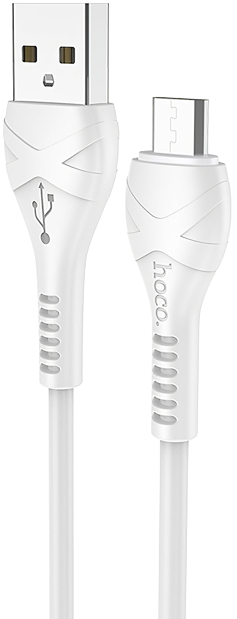 Καλώδιο Δεδομένων και Φόρτισης USB-A - microUSB HOCO X37, 18W, 1m, Λευκό