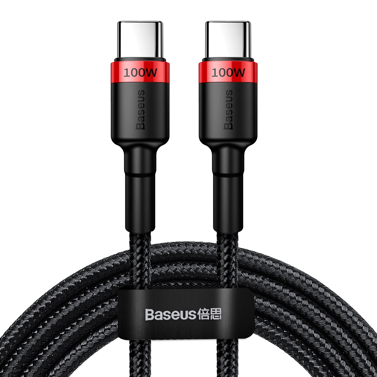 Καλώδιο δεδομένων και φόρτισης USB-C - USB-C Baseus Cafule, 100W, 2m, κόκκινο CATKLF-AL91