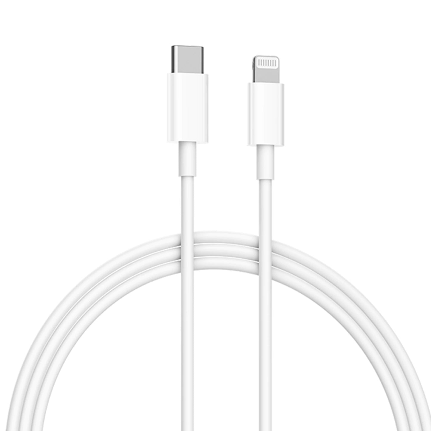 Καλώδιο δεδομένων και φόρτισης Xiaomi USB-C σε Lightning USB-C - Lightning Xiaomi, 18W, 1m, λευκό BHR4421GL