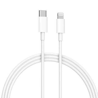 Καλώδιο δεδομένων και φόρτισης Xiaomi USB-C σε Lightning USB-C - Lightning Xiaomi, 18W, 1m, λευκό BHR4421GL