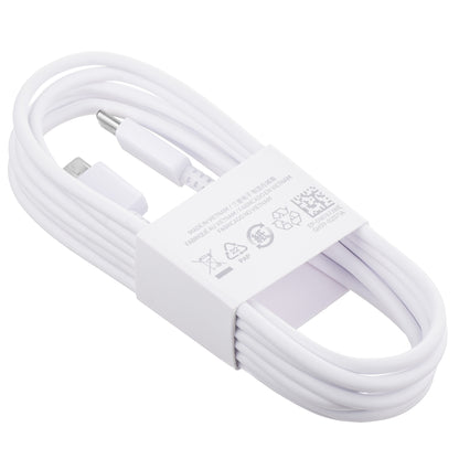 Καλώδιο δεδομένων και φόρτισης USB-C - USB-C Samsung EP-DW767JWE, 25W, 1,8m, λευκό GP-TOU021RFCWWWW