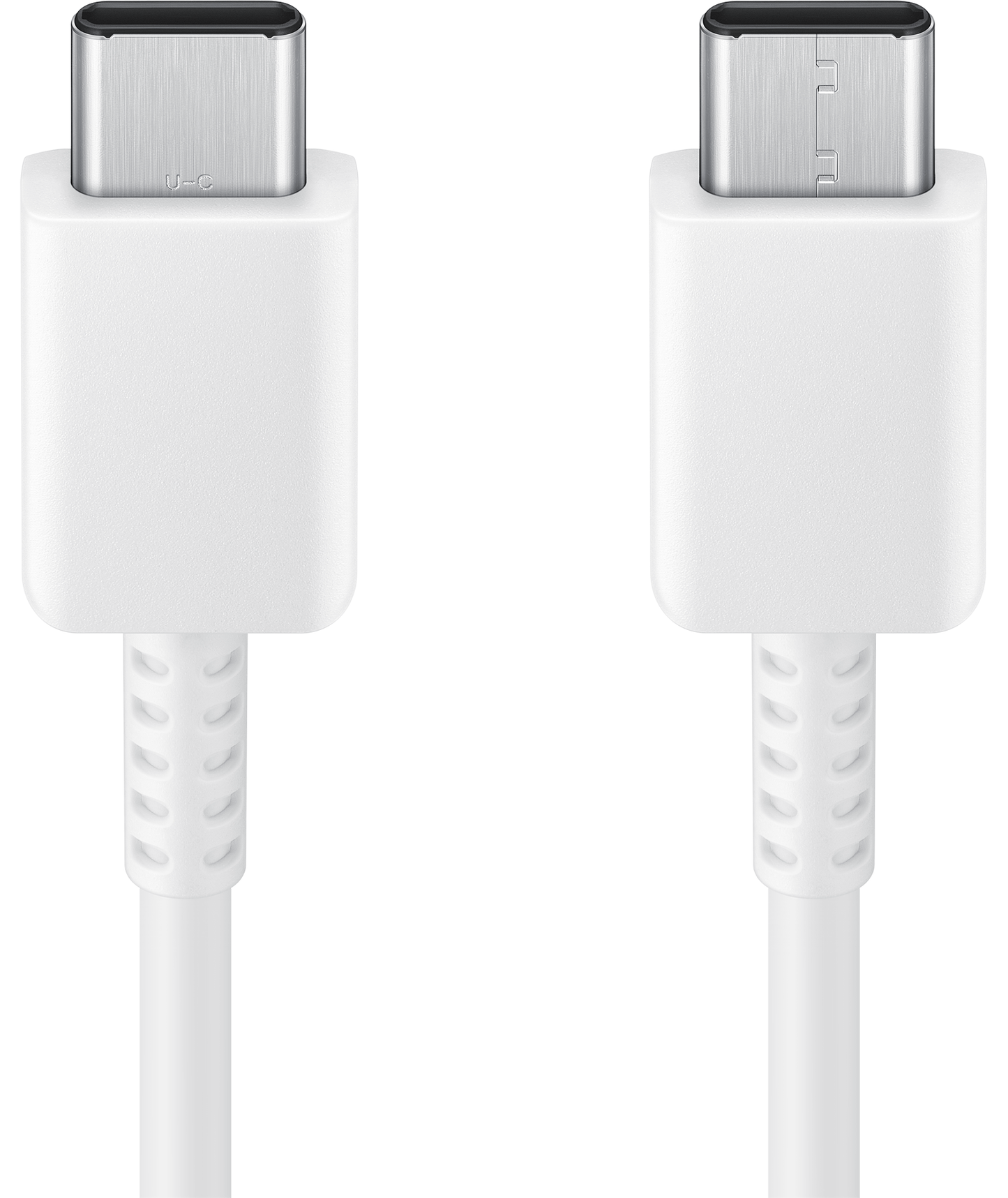 Καλώδιο δεδομένων και φόρτισης USB-C - USB-C Samsung EP-DA705BWE, 25W, 1m, λευκό GP-TOU021RFBWWWW