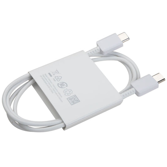 Καλώδιο Δεδομένων και Φόρτισης USB-C - USB-C Samsung EP-DN980BWE, 25W, 1m, Λευκό GH39-02115A