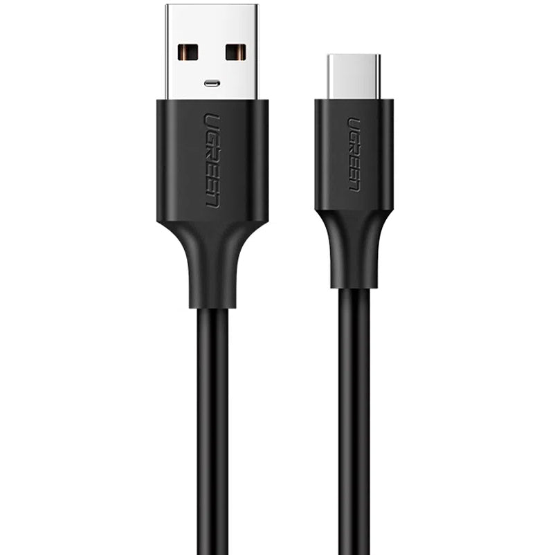 Καλώδιο δεδομένων και φόρτισης USB-A σε USB-C UGREEN US184, 60W, 1m, μαύρο