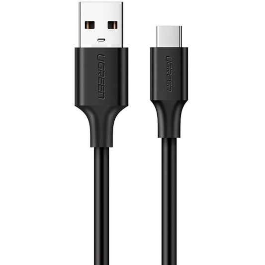 Καλώδιο Δεδομένων και Φόρτισης USB-A - USB-C UGREEN US184, 18W, 1m, Μαύρο