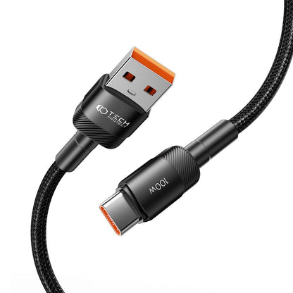 USB-A σε USB-C Tech-Protect Ultraboost EVO, 100W, 3m, Μαύρο 