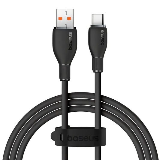 Καλώδιο δεδομένων και φόρτισης USB-A - USB-C Baseus Pudding, 100W, 2m, μαύρο P10355703111-01 