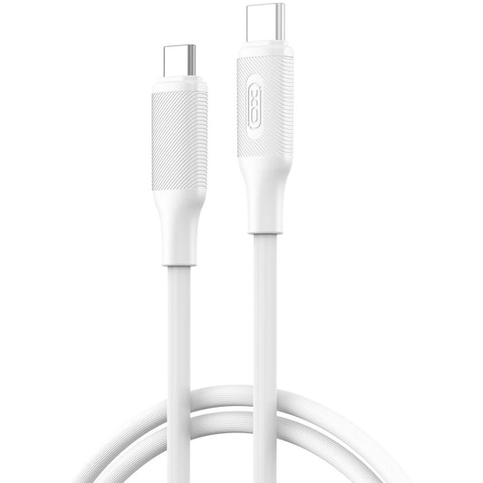 USB-C Data and Charging Cable - USB-C XO Design NB-Q265B, 60W, 1m, White