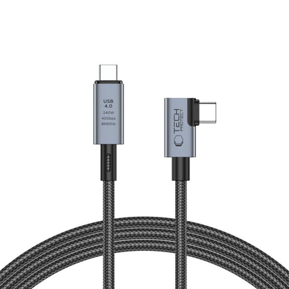 Καλώδιο δεδομένων και φόρτισης USB-C - USB-C Tech-Protect Ultraboost Max L, 240W, 1,5m, γκρι 