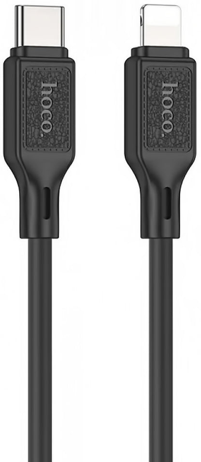 Καλώδιο δεδομένων και φόρτισης USB-C - Lightning HOCO X90, 20W, 1m, μαύρο 